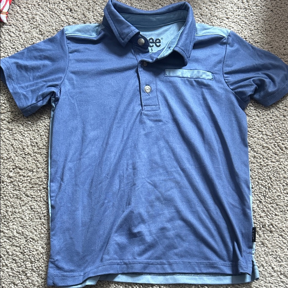 Lee Kids Polo Shirt in Blue